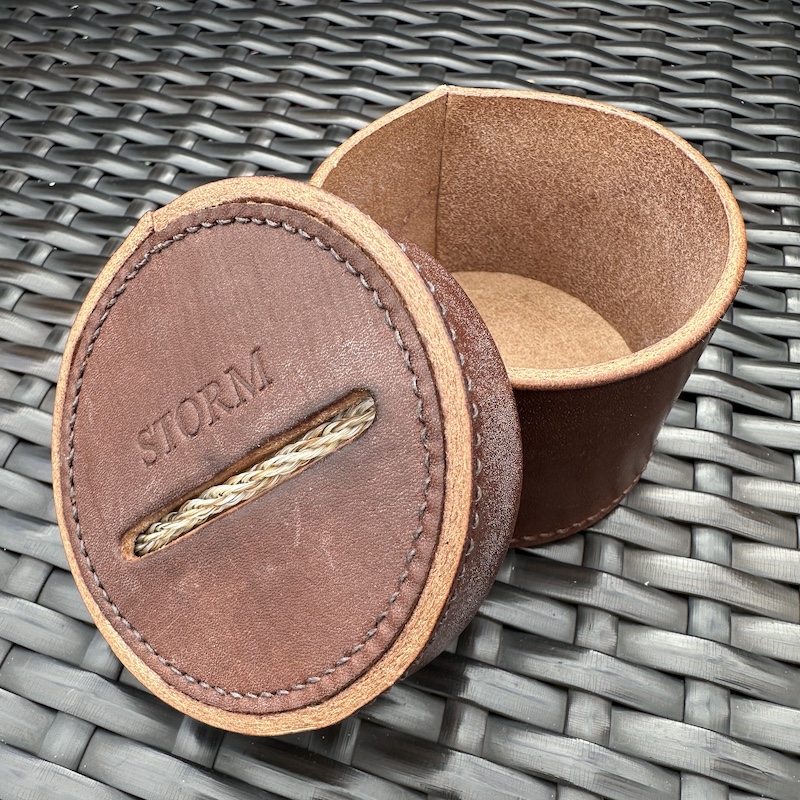 Leather Keepsake Box